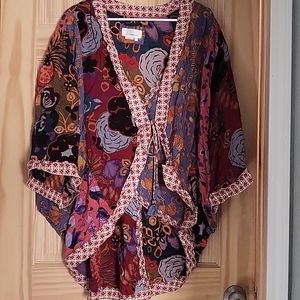 Anthropologie kimono shirt ML